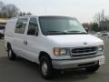 Oxford White 1998 Ford E Series Van E150 Commercial