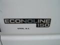 Oxford White - E Series Van E150 Commercial Photo No. 17