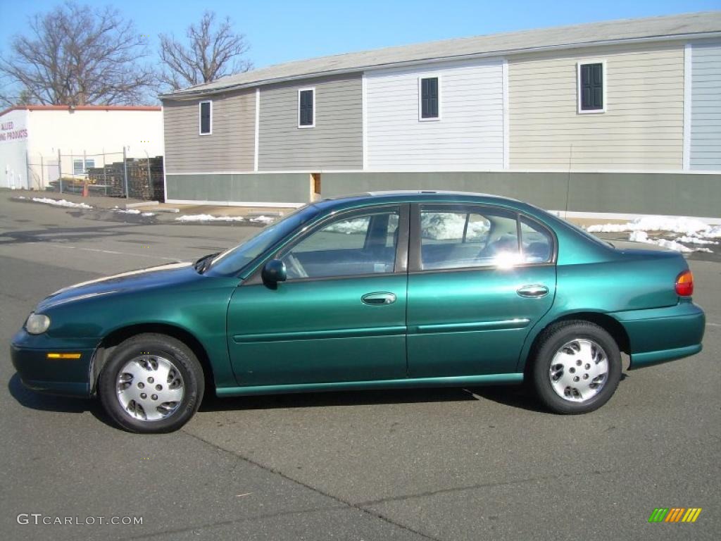 Dark Jade Green Metallic 1998 Chevrolet Malibu Sedan Exterior Photo #44952998