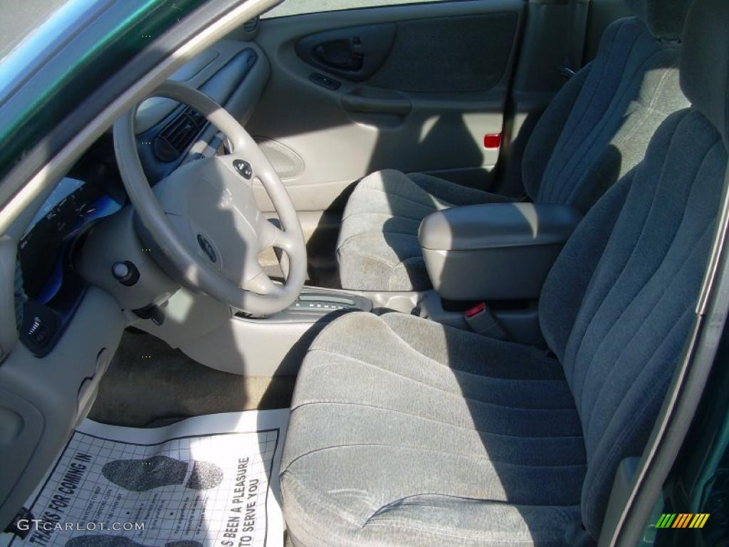 1998 Malibu Sedan - Dark Jade Green Metallic / Medum Gray photo #11