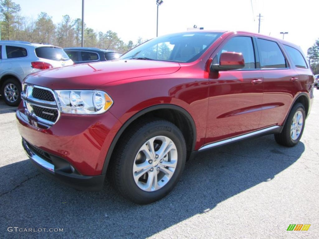 Inferno Red Crystal Pearl 2011 Dodge Durango Express Exterior Photo #44959420