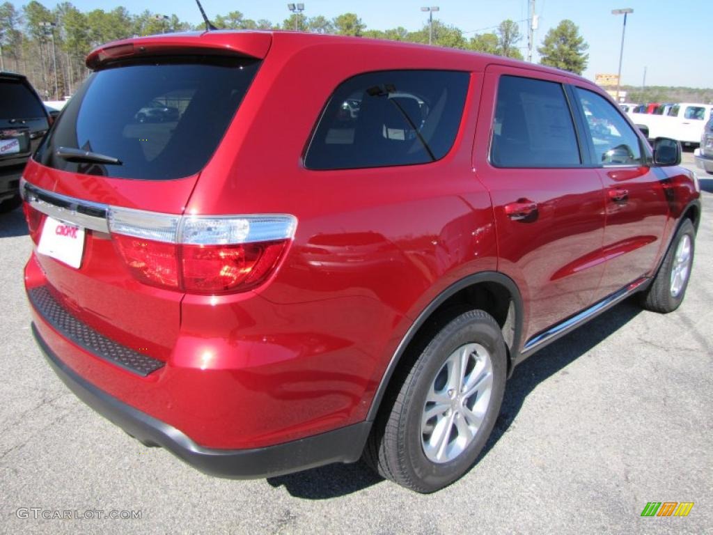 Inferno Red Crystal Pearl 2011 Dodge Durango Express Exterior Photo #44959488