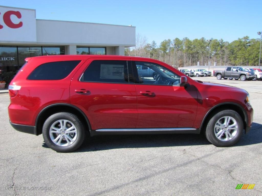 Inferno Red Crystal Pearl 2011 Dodge Durango Express Exterior Photo #44959504