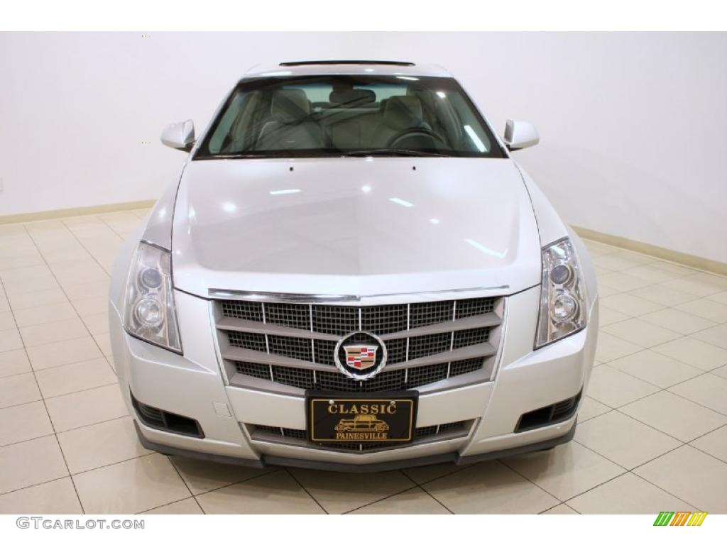 2009 CTS 4 AWD Sedan - Radiant Silver / Light Titanium/Ebony photo #2