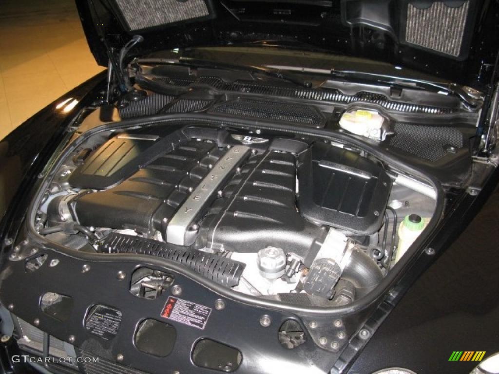 2009 Bentley Continental Flying Spur Speed 6.0 Liter Twin-Turbocharged DOHC 48-Valve VVT W12 Engine Photo #44960132