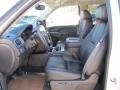 Ebony 2011 GMC Sierra 1500 SLT Crew Cab Interior Color