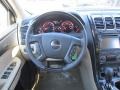 2011 GMC Acadia Cashmere Interior Steering Wheel Photo