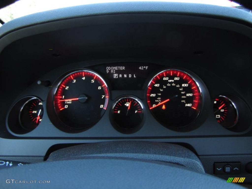 2011 GMC Acadia Denali Gauges Photo #44960844