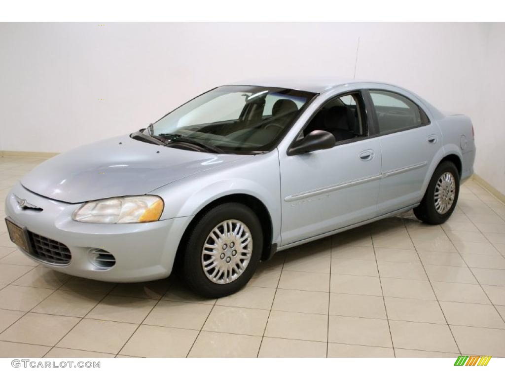 Sterling Blue Satin Glow 2001 Chrysler Sebring LX Sedan Exterior Photo #44961015