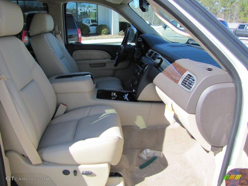 Cocoa/Light Cashmere Interior 2011 GMC Sierra 1500 Denali Crew Cab 4x4 Photo #44961152