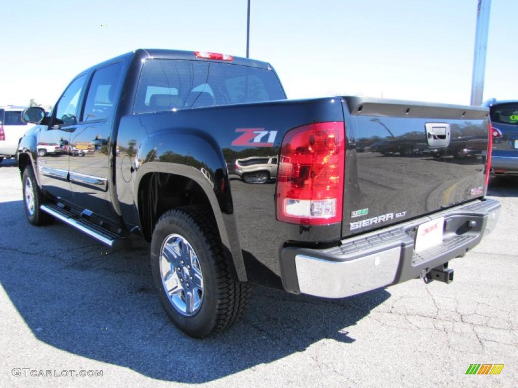 Onyx Black 2011 GMC Sierra 1500 SLT All Terrain Crew Cab Exterior Photo #44961379