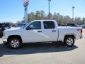 2011 Summit White GMC Sierra 1500 SLE Crew Cab 4x4  photo #4