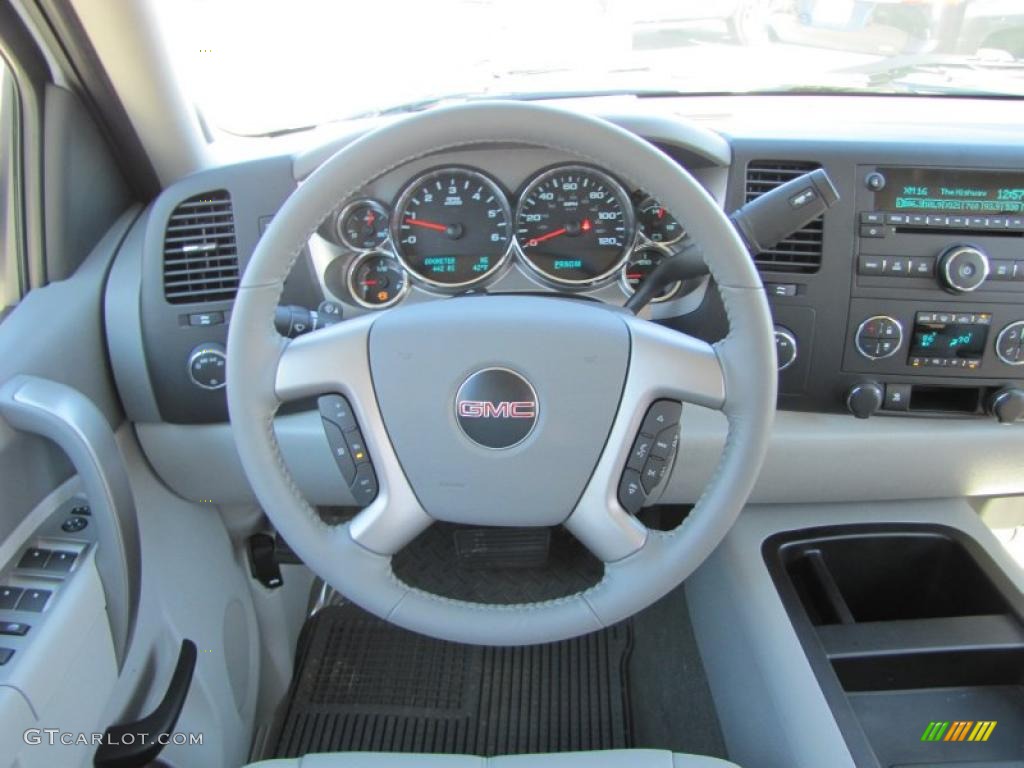 2011 GMC Sierra 1500 SLE Crew Cab 4x4 Dark Titanium/Light Titanium Dashboard Photo #44962325