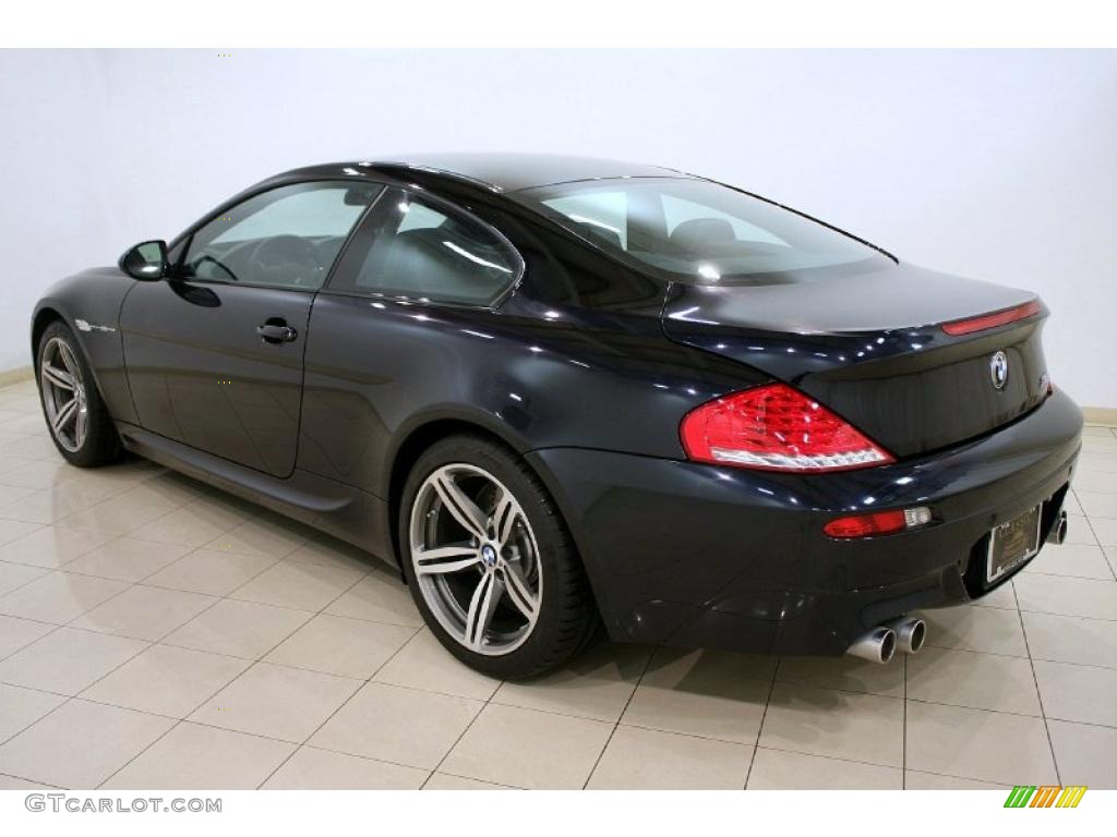 2010 M6 Coupe - Carbon Black Metallic / Black photo #5