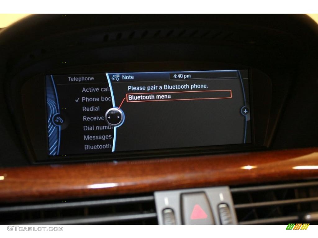 2010 M6 Coupe - Carbon Black Metallic / Black photo #25
