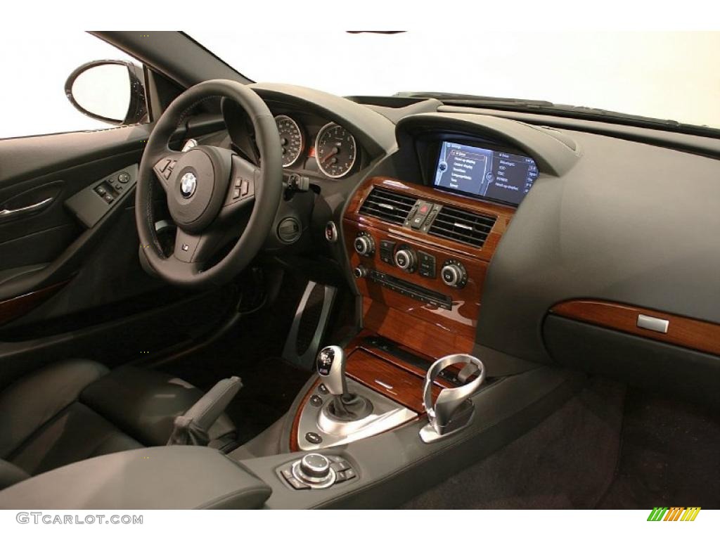 2010 BMW M6 Coupe Black Dashboard Photo #44963745