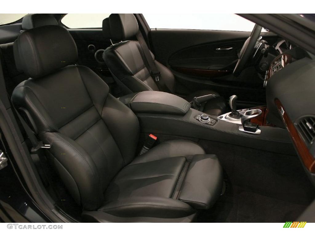 Black Interior 2010 BMW M6 Coupe Photo #44963761