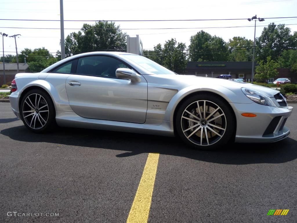 Iridium Silver Metallic 2009 Mercedes-Benz SL 65 AMG Black Series Coupe Exterior Photo #44968537