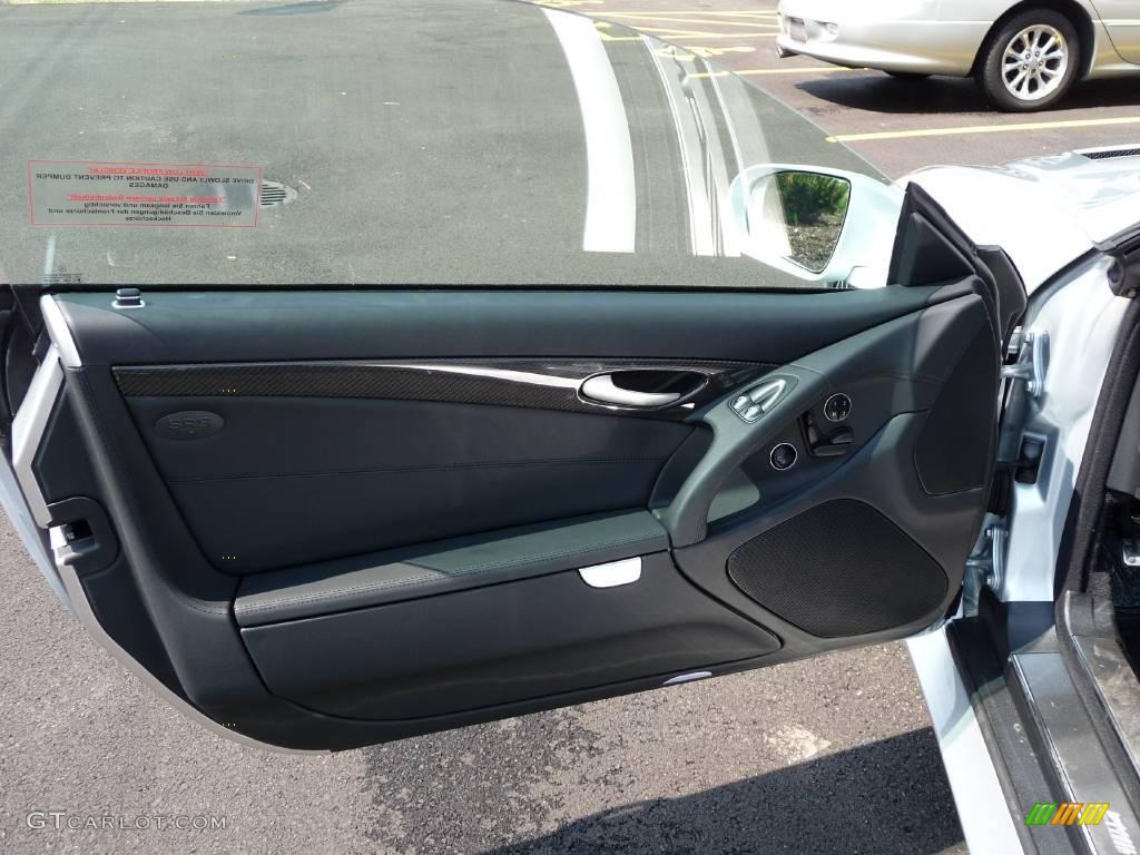 2009 Mercedes-Benz SL 65 AMG Black Series Coupe Black Door Panel Photo #44968565