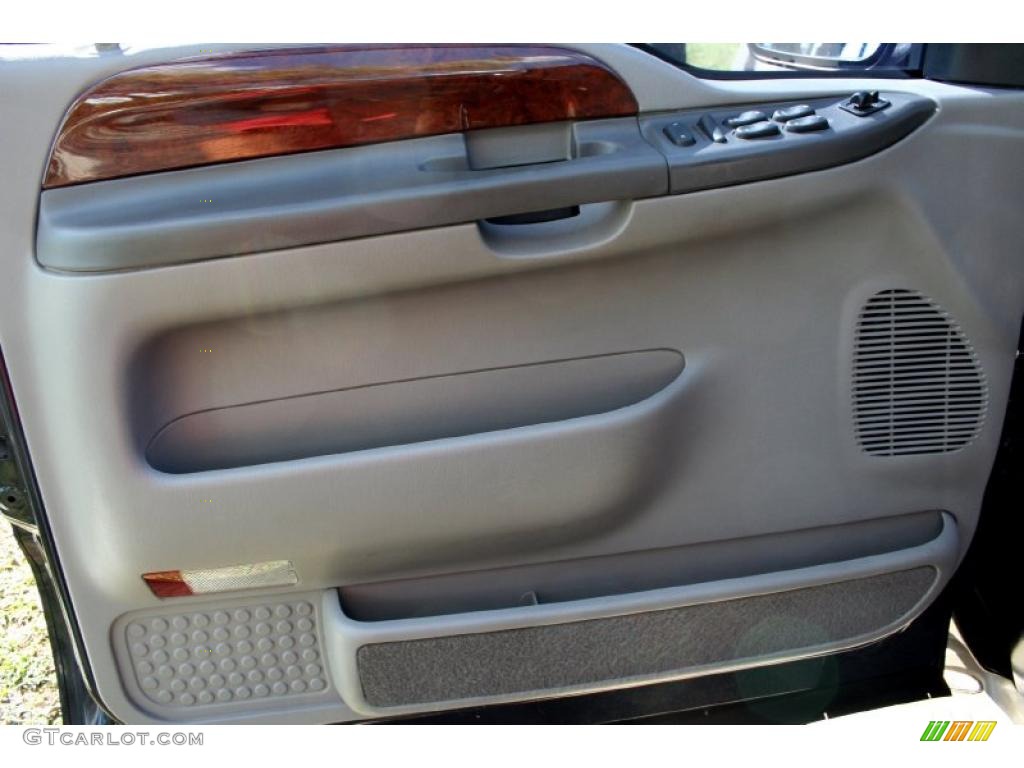 2000 Excursion Limited 4x4 - Deep Wedgewood Blue Metallic / Medium Graphite photo #25