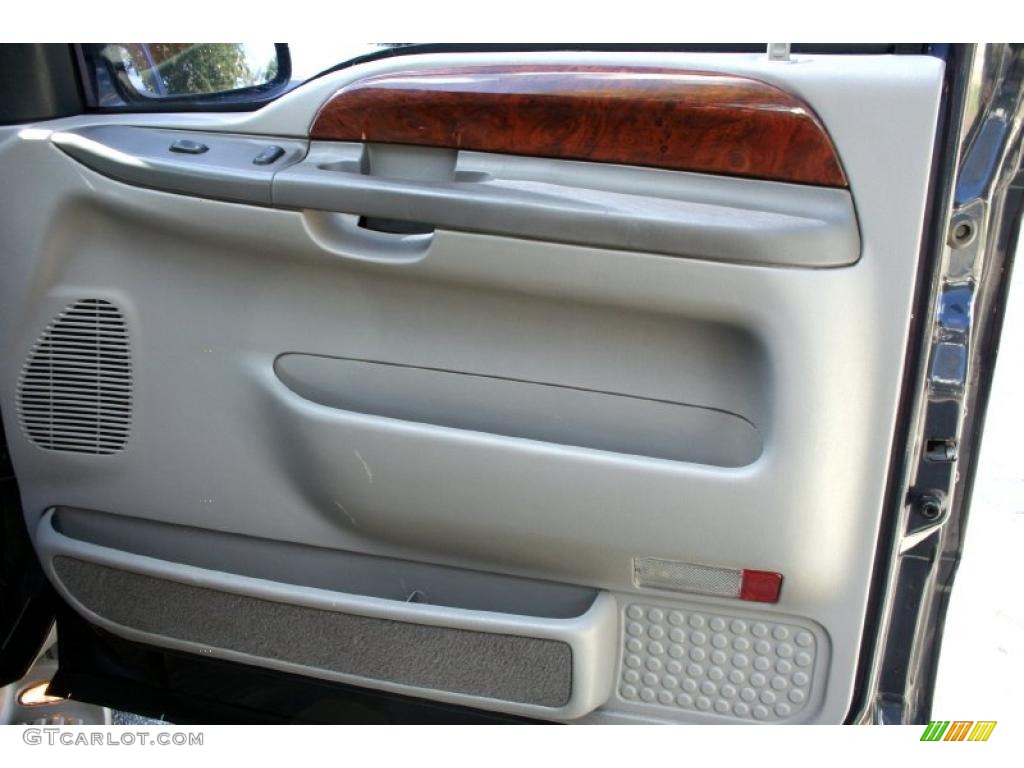 2000 Ford Excursion Limited 4x4 Medium Graphite Door Panel Photo #44968676