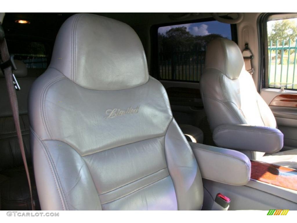 2000 Excursion Limited 4x4 - Deep Wedgewood Blue Metallic / Medium Graphite photo #39