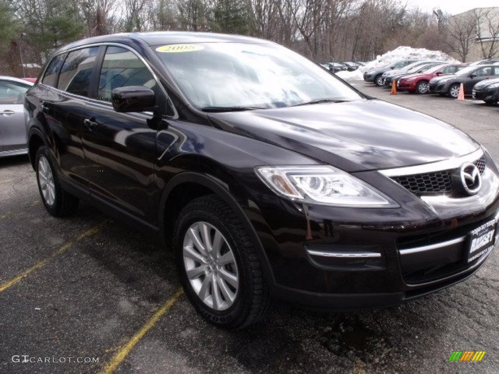 2008 CX-9 Touring AWD - Black Cherry Mica / Sand photo #1