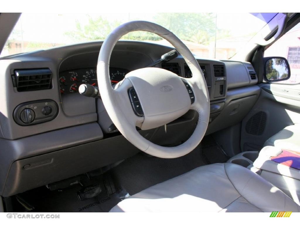 2000 Ford Excursion Limited 4x4 Medium Graphite Dashboard Photo #44969309