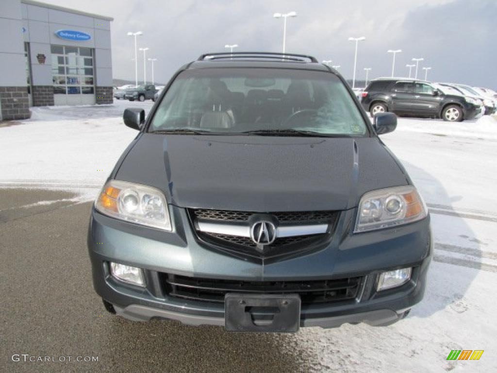 2005 MDX Touring - Steel Blue Metallic / Ebony photo #10