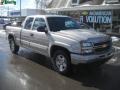 2006 Silver Birch Metallic Chevrolet Silverado 1500 Z71 Extended Cab 4x4  photo #1