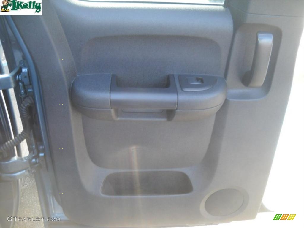 2009 Silverado 1500 LTZ Extended Cab - Blue Granite Metallic / Ebony photo #12