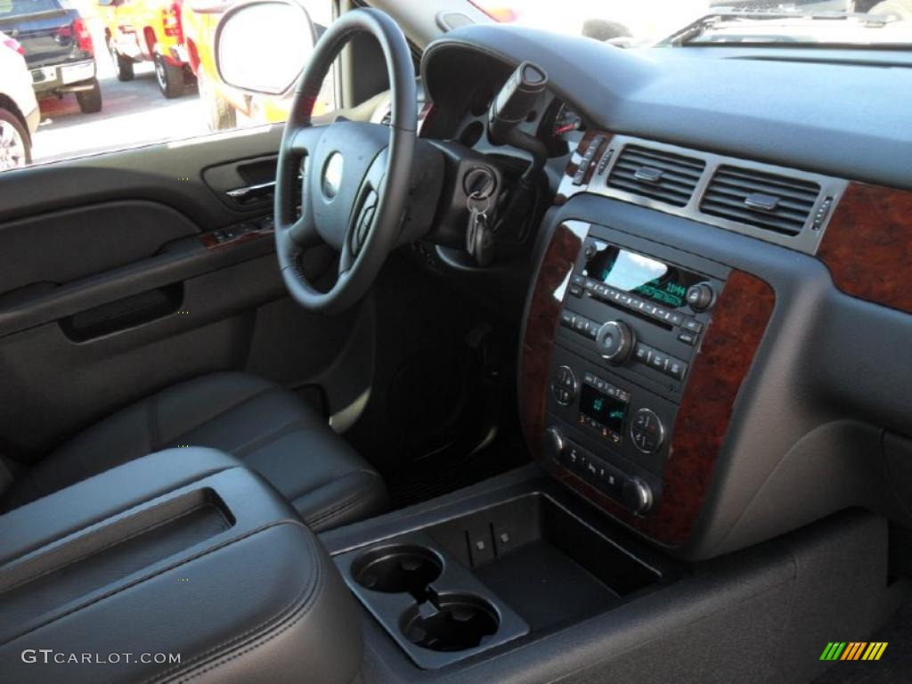 2011 Silverado 1500 LTZ Crew Cab - White Diamond Tricoat / Ebony photo #19