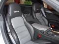 Ebony/Titanium Gray 2009 Chevrolet Corvette Z06 Interior Color