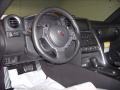 2009 Nissan GT-R Gray Interior Steering Wheel Photo