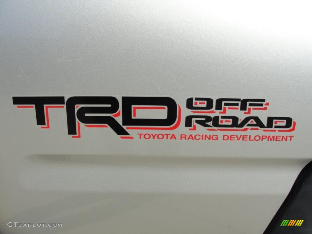2004 Tacoma V6 TRD Double Cab 4x4 - Lunar Mist Metallic / Charcoal photo #21