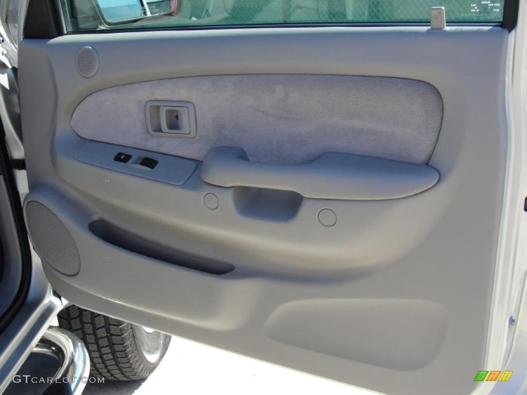 2004 Tacoma V6 TRD Double Cab 4x4 - Lunar Mist Metallic / Charcoal photo #26