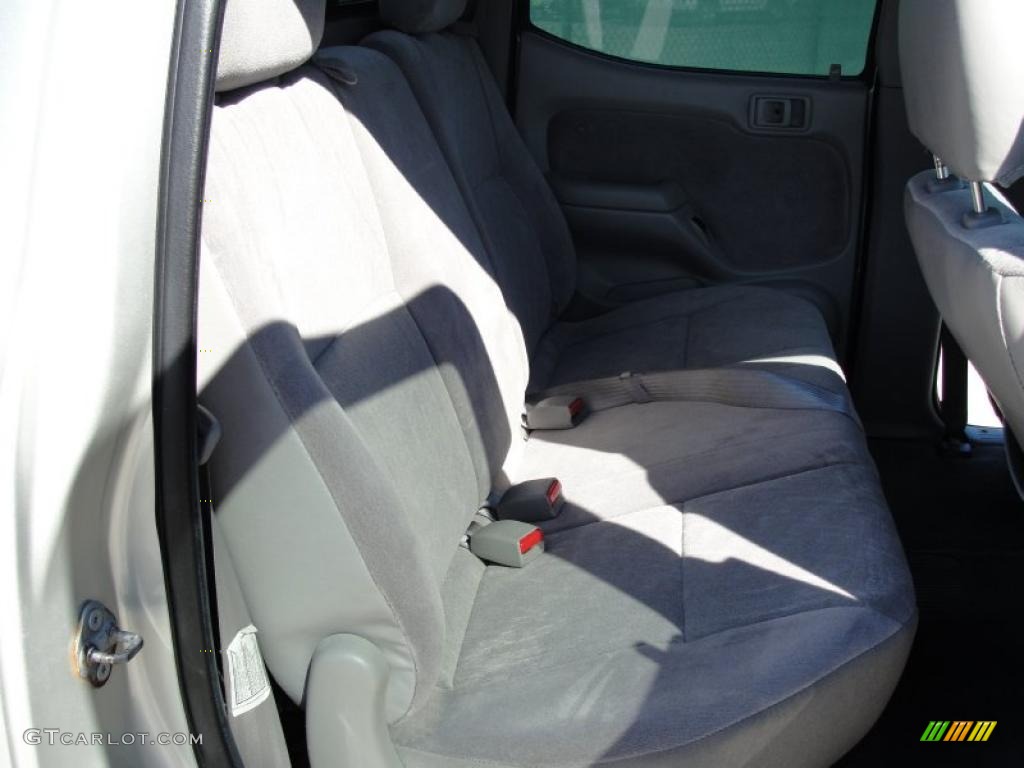 2004 Tacoma V6 TRD Double Cab 4x4 - Lunar Mist Metallic / Charcoal photo #30