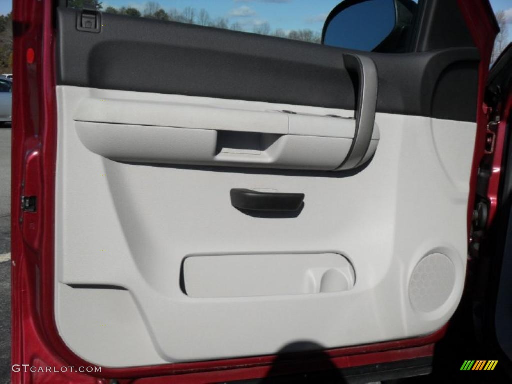 2008 Chevrolet Silverado 1500 LT Regular Cab 4x4 Light Titanium/Ebony Accents Door Panel Photo #44973997