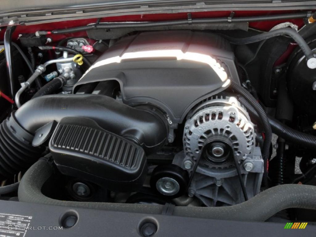 2008 Chevrolet Silverado 1500 LT Regular Cab 4x4 5.3 Liter Flex Fuel OHV 16-Valve Vortec V8 Engine Photo #44974193