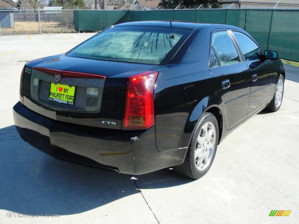 2003 CTS Sedan - Sable Black / Ebony photo #3