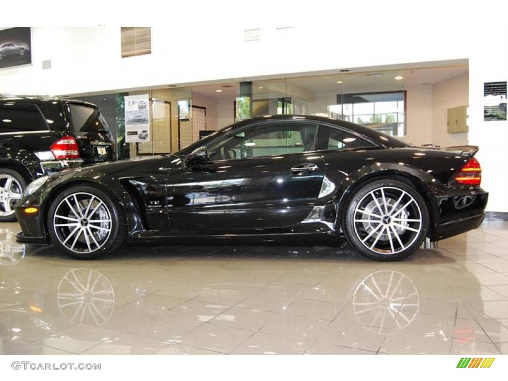 Obsidian Black Metallic 2009 Mercedes-Benz SL 65 AMG Black Series Coupe Exterior Photo #44974943