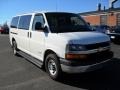 Summit White - Express LS 3500 Passenger van Photo No. 5