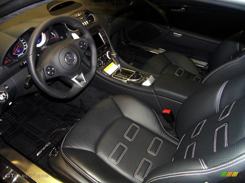 Black Interior 2009 Mercedes-Benz SL 65 AMG Black Series Coupe Photo #44975005