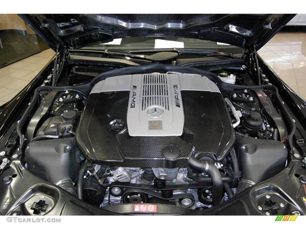 2009 Mercedes-Benz SL 65 AMG Black Series Coupe Engine Photos