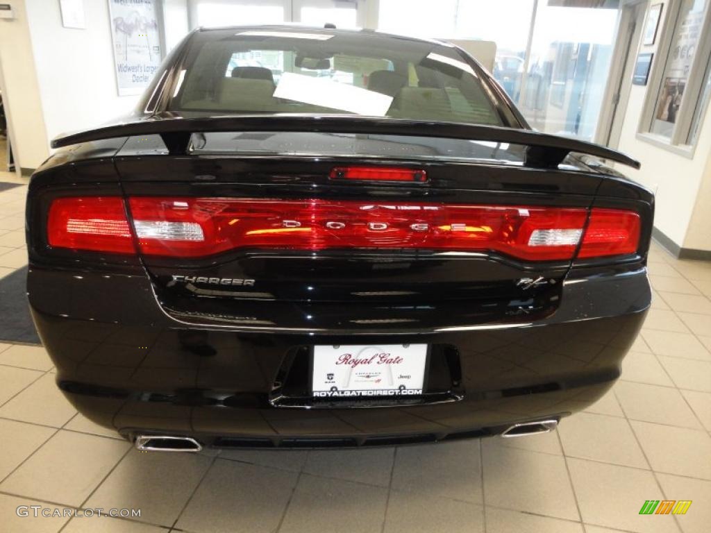Brilliant Black Crystal Pearl 2011 Dodge Charger R/T Plus Exterior Photo #44976933