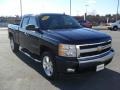 Dark Blue Metallic 2007 Chevrolet Silverado 1500 LT Extended Cab Exterior