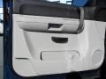Light Titanium/Ebony Black 2007 Chevrolet Silverado 1500 LT Extended Cab Door Panel
