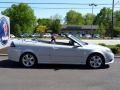 2009 Snow Silver Metallic Saab 9-3 Aero Convertible  photo #5