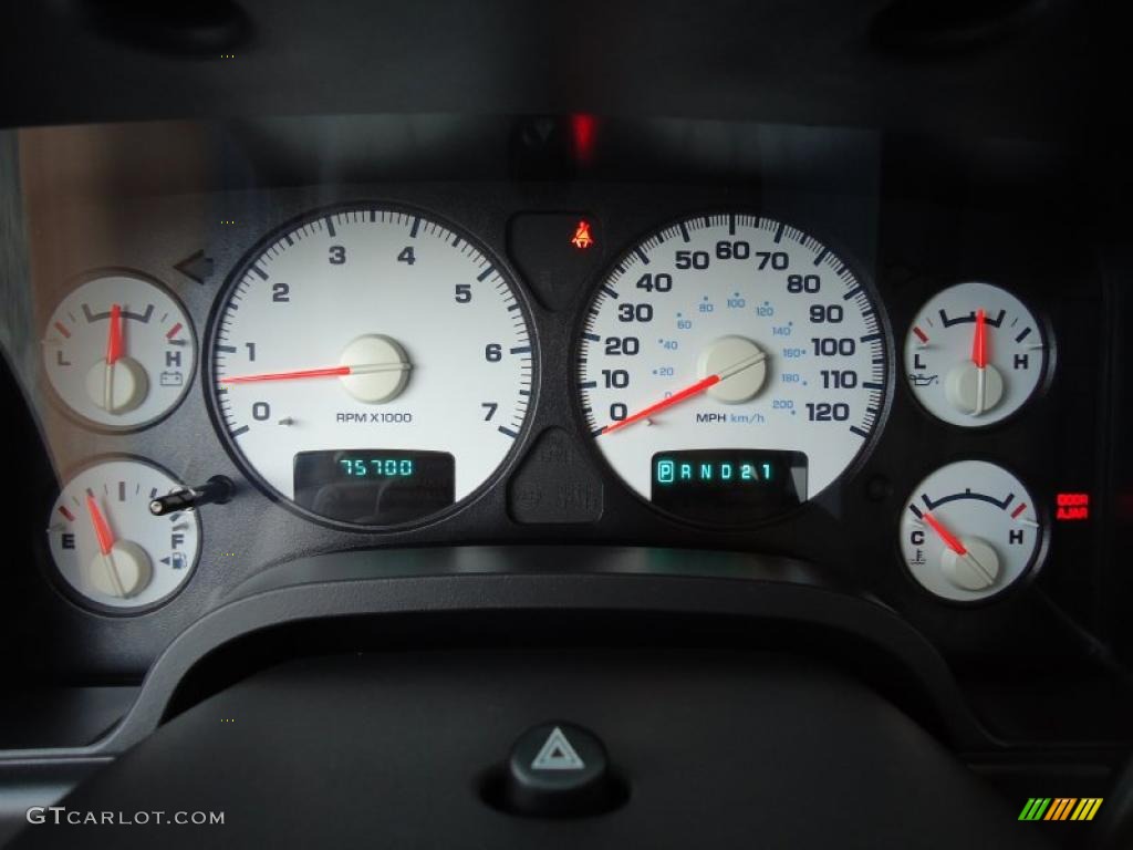 2004 Ram 1500 SLT Quad Cab - Bright White / Dark Slate Gray photo #29