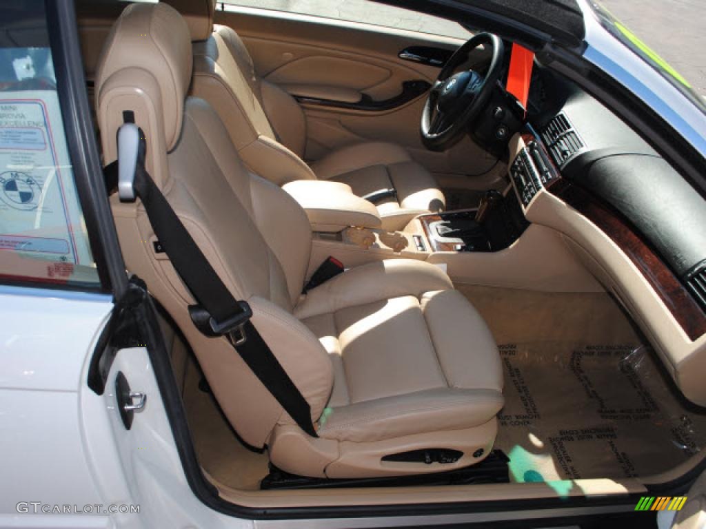 2005 3 Series 325i Convertible - Alpine White / Sand photo #5